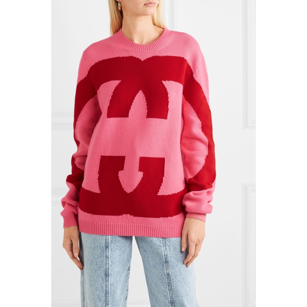 NWOT Gucci intarsia wool sweater - Picture 1 of 13